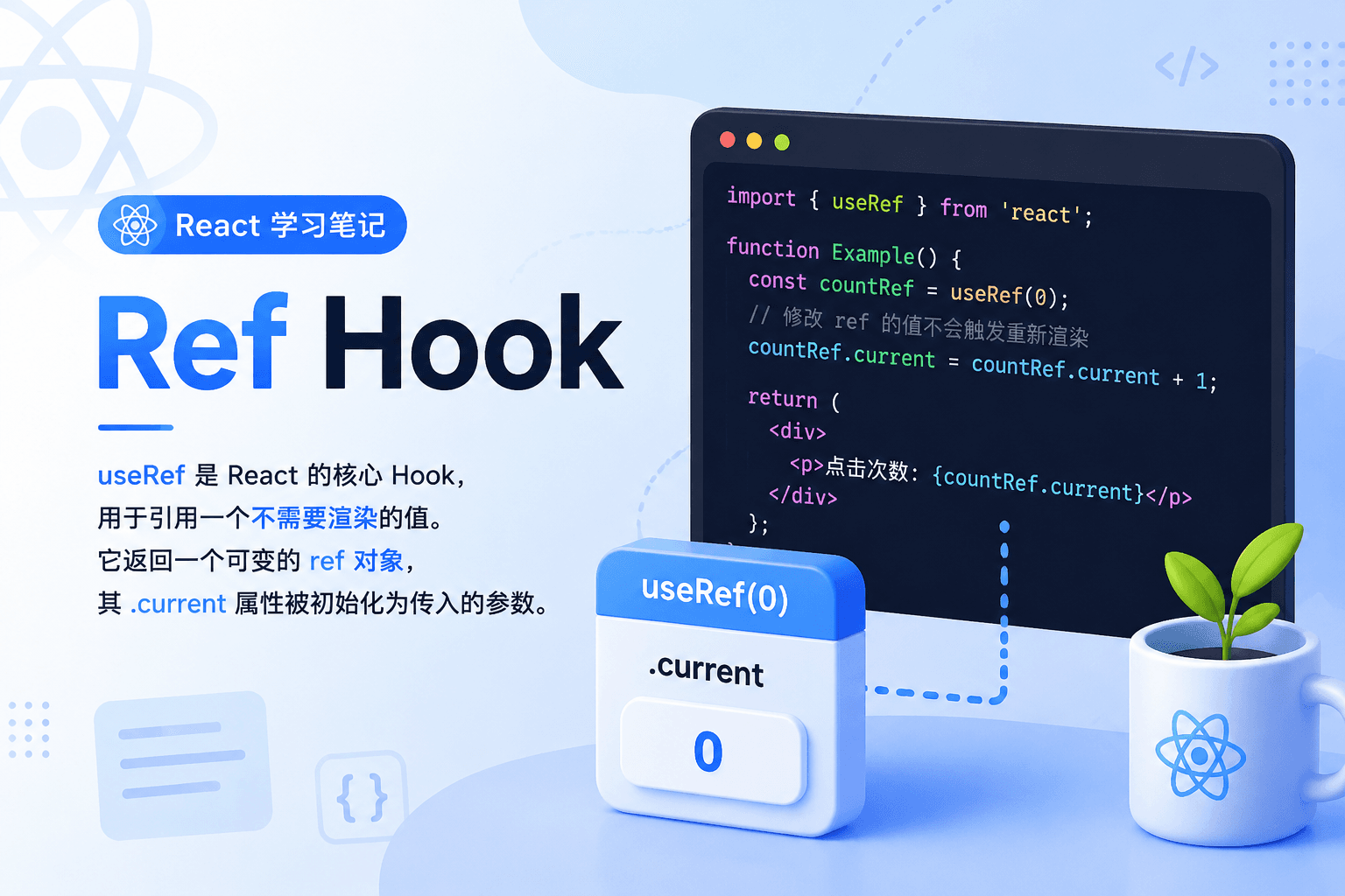 React 学习笔记：Ref Hook